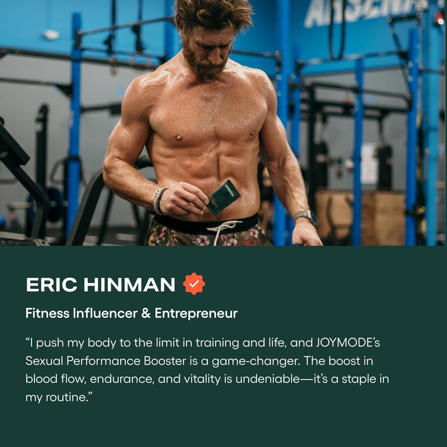 JOYMODE Performance Booster w/Arginine Nitrate, L-Citrulline, Vitamin C, & Ginseng Libido Supplement - Supports Nitric Oxide Blood Flow